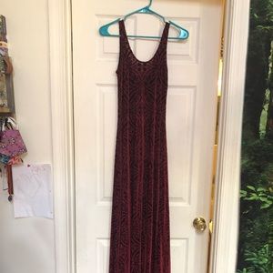 Medium Burned Velvet Dress